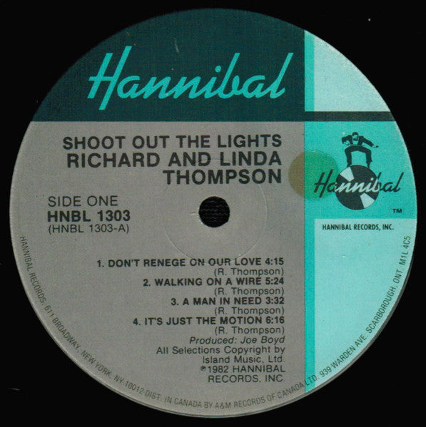 Richard & Linda Thompson - Shoot Out The Lights