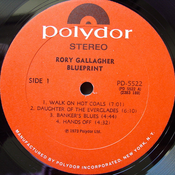 Rory Gallagher - Blueprint