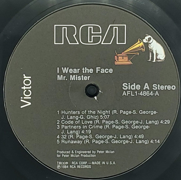 Mr. Mister - I Wear The Face