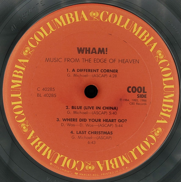 Wham! - Music From The Edge Of Heaven