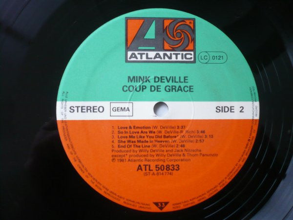 Mink DeVille - Coup De Grâce