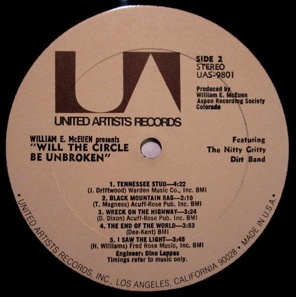 Nitty Gritty Dirt Band - Will The Circle Be Unbroken