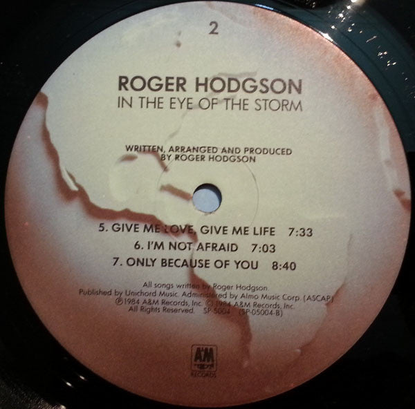 Roger Hodgson - In The Eye Of The Storm