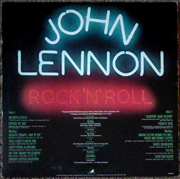 John Lennon - Rock 'N' Roll