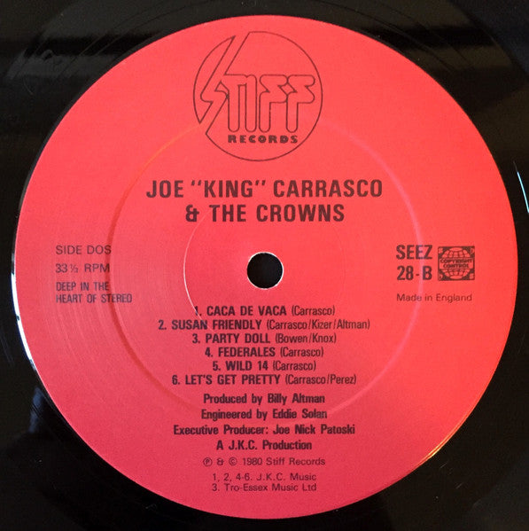 Joe King Carrasco & The Crowns - Mil Gracias A Todos Nuestros Amigos
