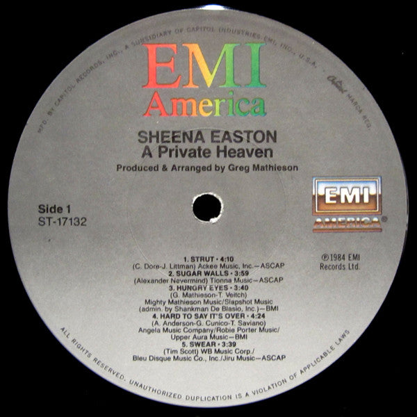 Sheena Easton - A Private Heaven
