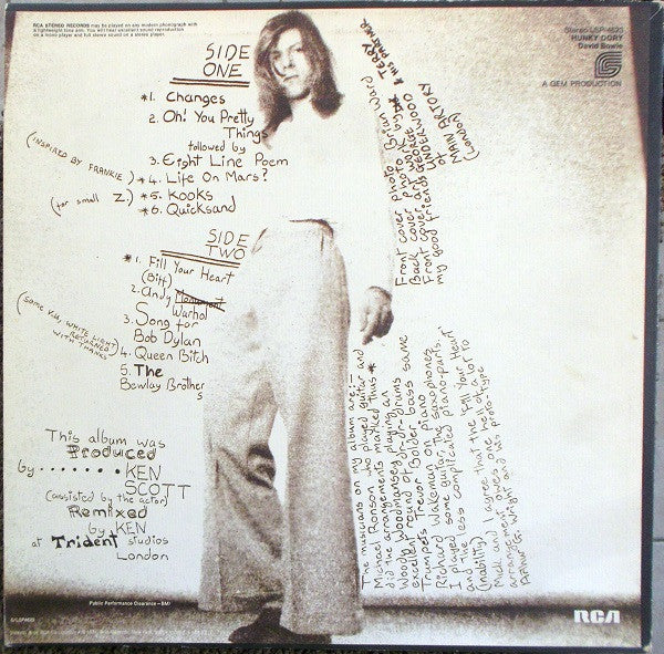 David Bowie - Hunky Dory