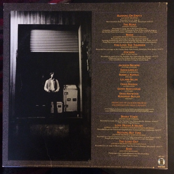 Jackson Browne - Running On Empty