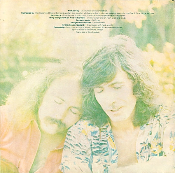 Crosby & Nash - Wind On The Water