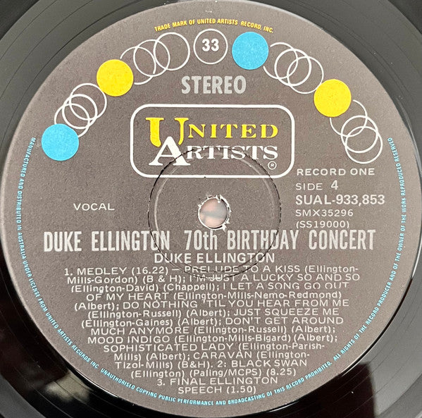 Duke Ellington - Duke Ellington's 70th Birthday Concert