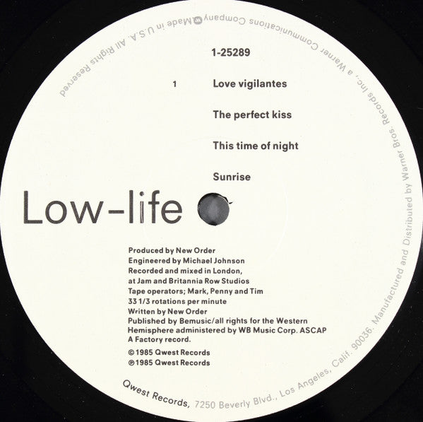 New Order - Low-life