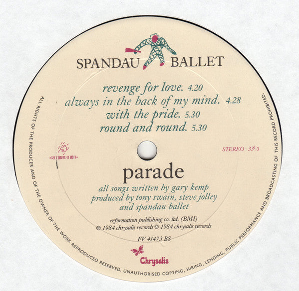 Spandau Ballet - Parade