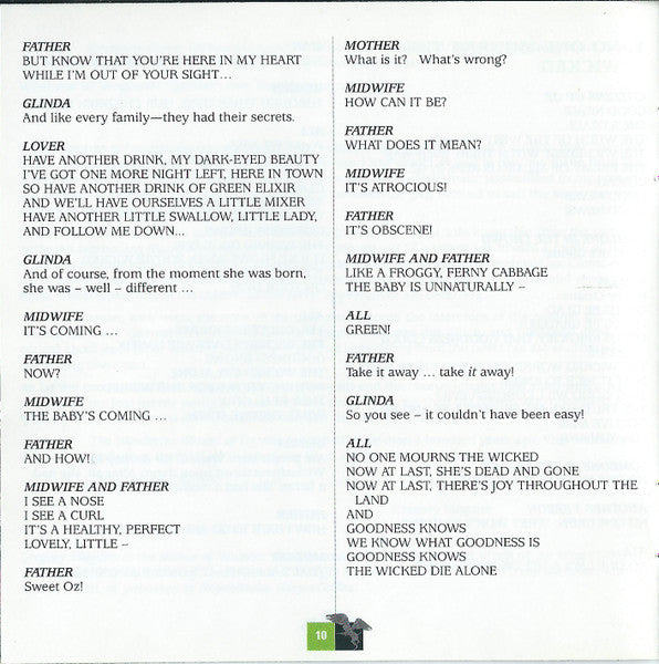 Stephen Schwartz - Wicked (Original Broadway Cast Recording)