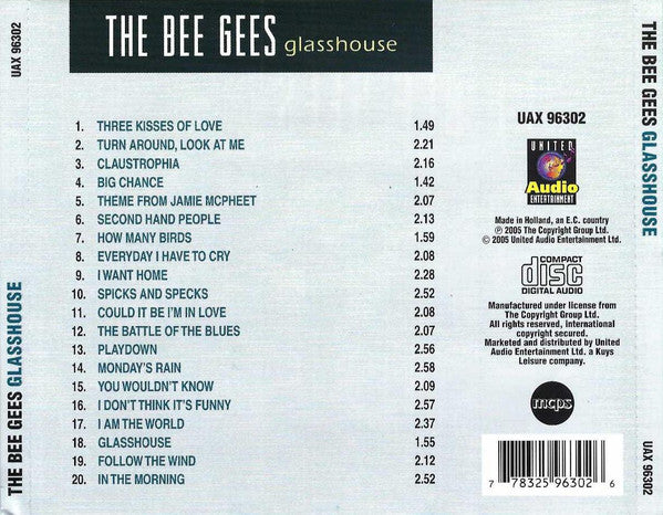 Bee Gees - Glasshouse