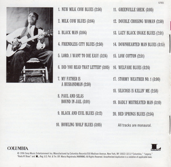 Josh White - Blues Singer 1932-1936