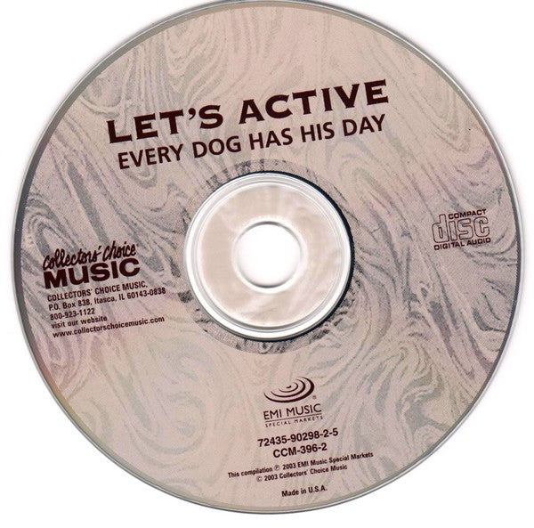 Let's Active - Every Dog Has His Day [Bonus Tracks]
