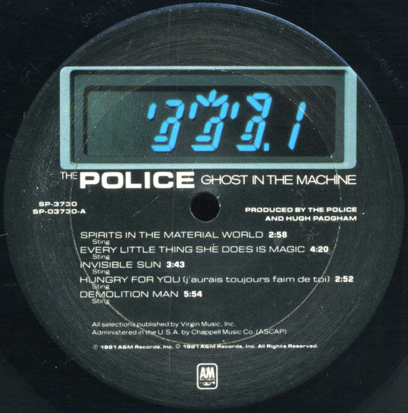 The Police - Ghost In The Machine