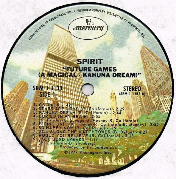 Spirit (8) - Future Games (A Magical-Kahauna Dream)