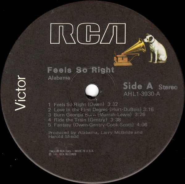 Alabama - Feels So Right