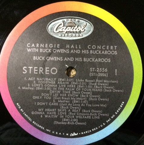 Buck Owens And His Buckaroos - Carnegie Hall Concert