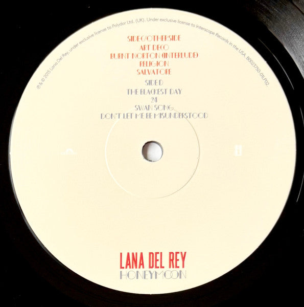 Lana Del Rey - Honeymoon