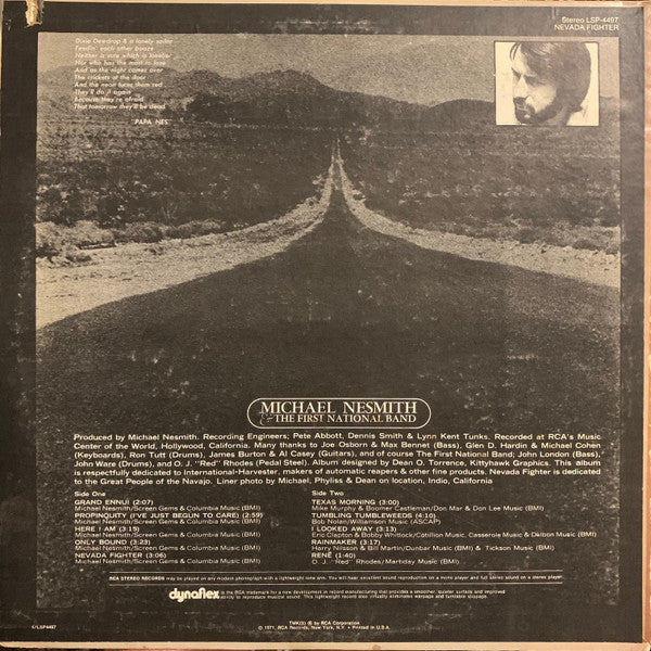 Michael Nesmith & The First National Band - Nevada Fighter
