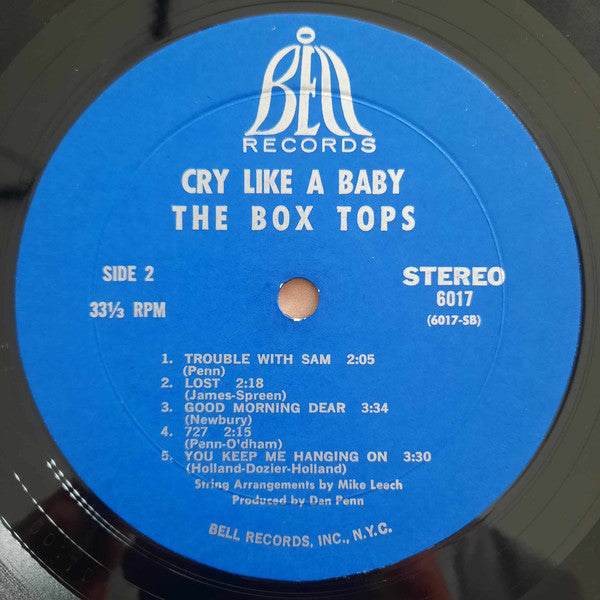 Box Tops - Cry Like A Baby