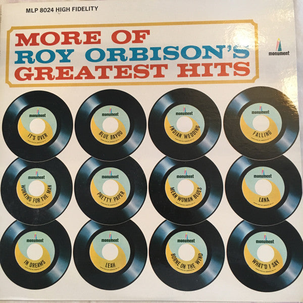 Roy Orbison - More Of Roy Orbison's Greatest Hits