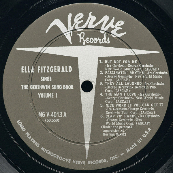 Ella Fitzgerald - Ella Fitzgerald Sings The Gershwin Song Book Vol. 1