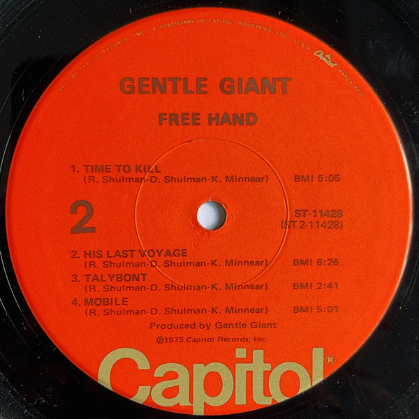 Gentle Giant - Free Hand