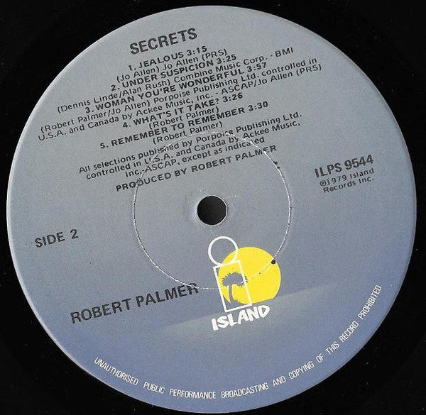 Robert Palmer - Secrets