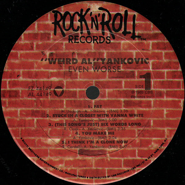 "Weird Al" Yankovic - Even Worse