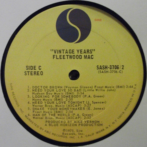 Fleetwood Mac - Vintage Years