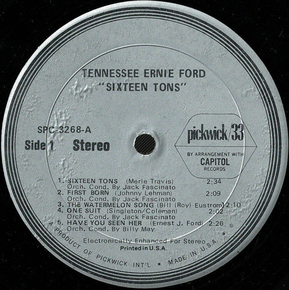 Tennessee Ernie Ford - Sixteen Tons