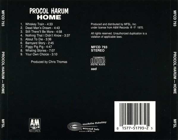Procol Harum - Home