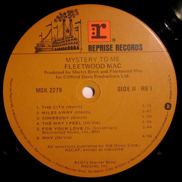 Fleetwood Mac - Mystery To Me