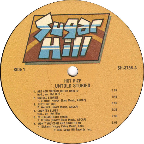 Hot Rize - Untold Stories
