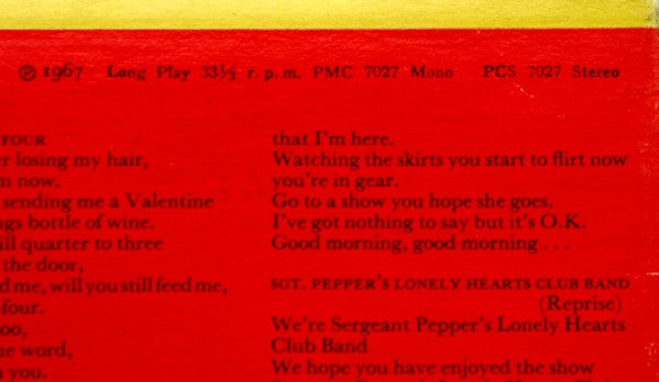 The Beatles - Sgt. Pepper's Lonely Hearts Club Band