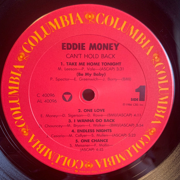 Eddie Money - Can't Hold Back