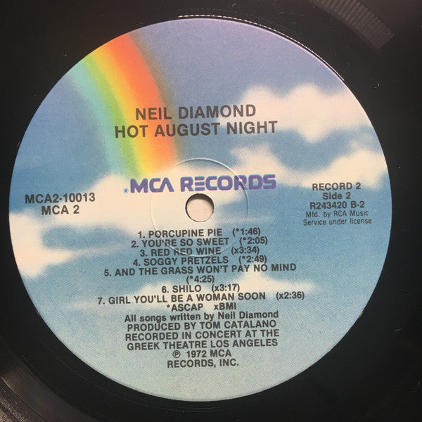 Neil Diamond - Hot August Night