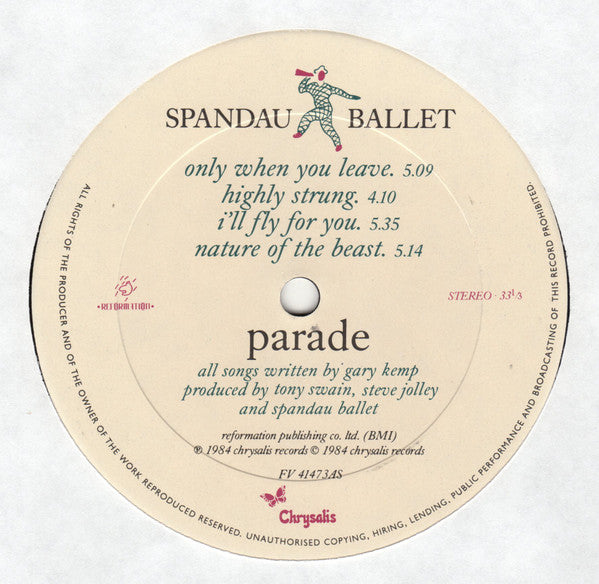 Spandau Ballet - Parade