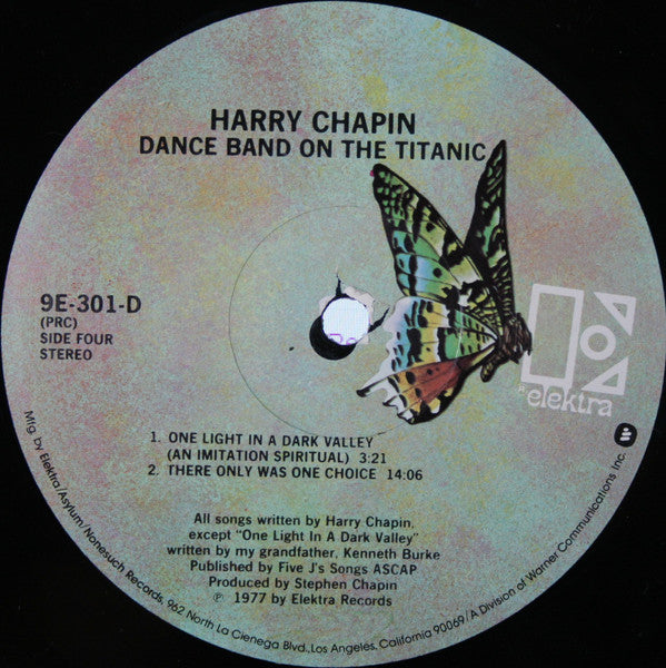 Harry Chapin - Dance Band On The Titanic