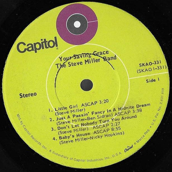Steve Miller Band - Your Saving Grace