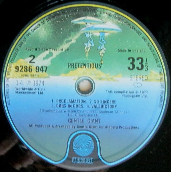Gentle Giant - Pretentious