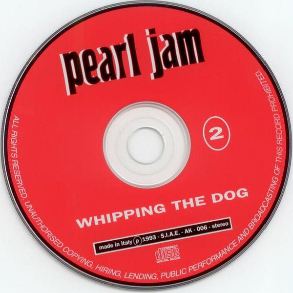 Pearl Jam - Whipping The Dog