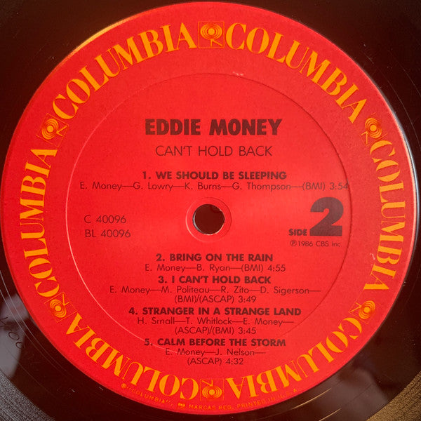 Eddie Money - Can't Hold Back