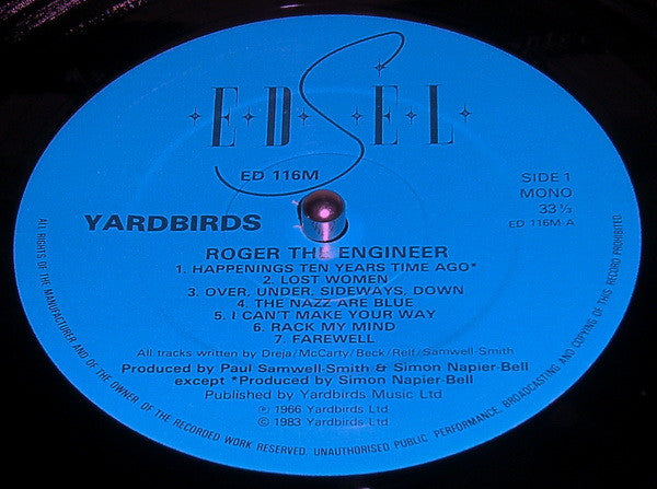 The Yardbirds - Roger The Engineer