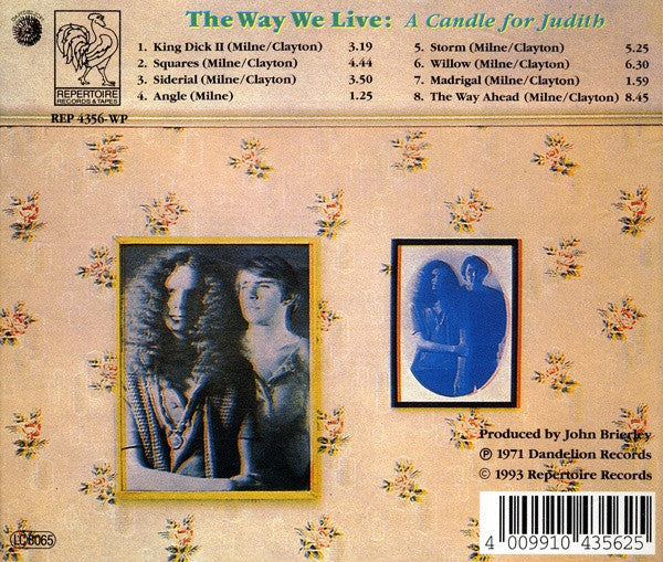 The Way We Live - A Candle For Judith