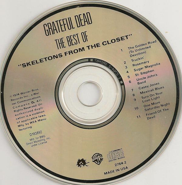 The Grateful Dead - Skeletons From The Closet (The Best Of Grateful Dead)