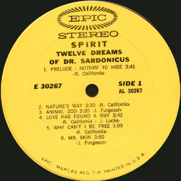 Spirit (8) - Twelve Dreams Of Dr. Sardonicus